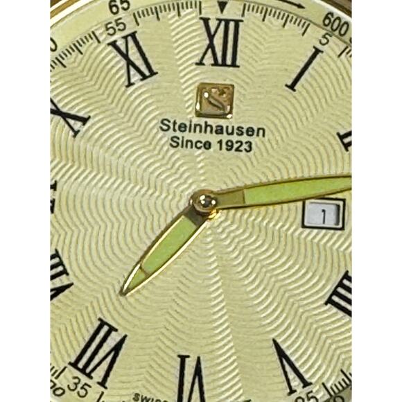 STEINHAUSEN LWG2955 Quartz WATCH SWISS Design,MOV'T DATE INDICATOR - Picture 3 of 7